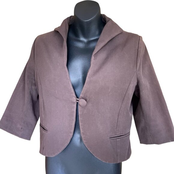 🌸4/$50🌸 Vintage-Inspired Cropped Lined Jacket - Picture 7 of 15